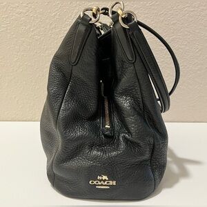 SOLD!!!!! Coach - Black Leather Handbag